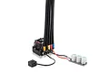 ZTW Beast Pro G2 160A brushless sensored ESC with cooling fan, pre-soldered motor wires, power switch, and external capacitor bank.
