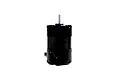 A black ZTW Beast Pro brushless sensored RC motor standing vertically against a white background.