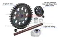 GPM Carbon Steel 33T Spur & 27T Pinion 1.5Mod Gear Set XRT2733TS-BK