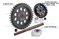 GPM Carbon Steel 35T Spur & 25T Pinion 1.5Mod Gear Set TXM2535TS-BK