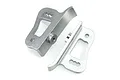 HSP Gunmetal Aluminium Adjustable Wing Mount 2Pcs 760026
