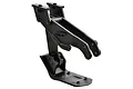 A black RPM Heavy Duty V2 wing mount for RC cars, featuring a multi-piece articulated design with mounting holes and the RPM logo molded into the side.