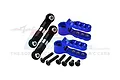 GPM Aluminium 25T Servo Horn & Steering Linkages 2Pcs - Blue ER216025SN-B