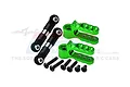 GPM Aluminium 25T Servo Horn & Steering Linkages 2Pcs - Green ER216025SN-G