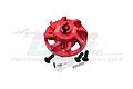 GPM Aluminium Spur Gear Adaptor - Red SLA035LCGN-R