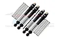 GPM Aluminium 49mm Front & Rear Shock Absorbers 4Pcs - Black AX24049FR-BK-BK