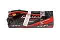 Gens Ace G-Tech 7.4V 5300mAh 60C hard case LiPo battery with red and black wires and a protective warning tag.