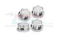 GPM Aluminium 17mm Wheel Nut - Silver LUX005-S