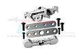 GPM Aluminium Rear Lower Suspension Arm Tie Bar Set - Silver TXMS009N-S