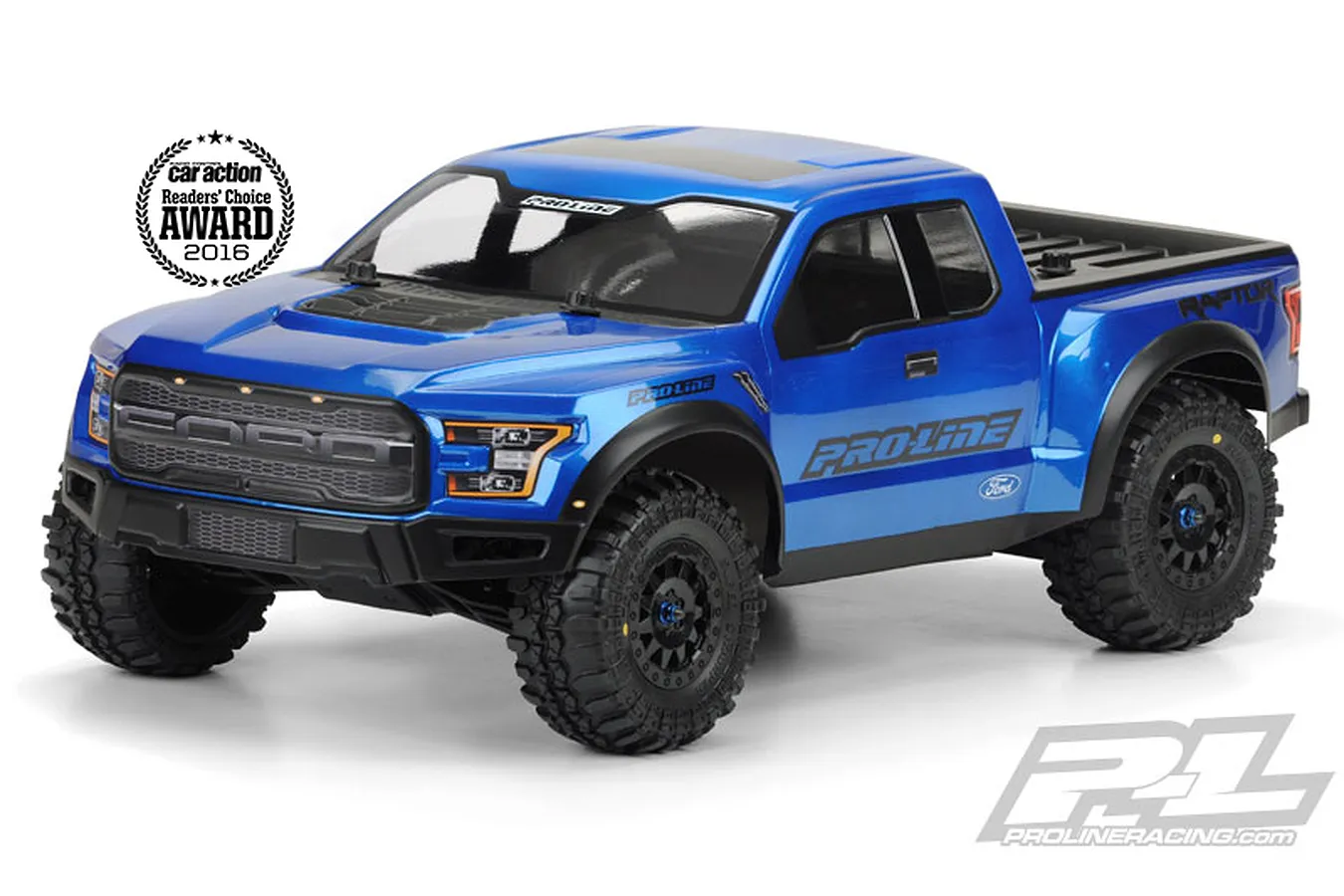 Pro-Line 1/10 Ford F-150 Raptor True Scale Unpainted Body Shell