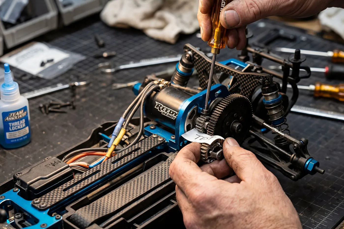 How To: Set a Gear Mesh on an RC Vehicle