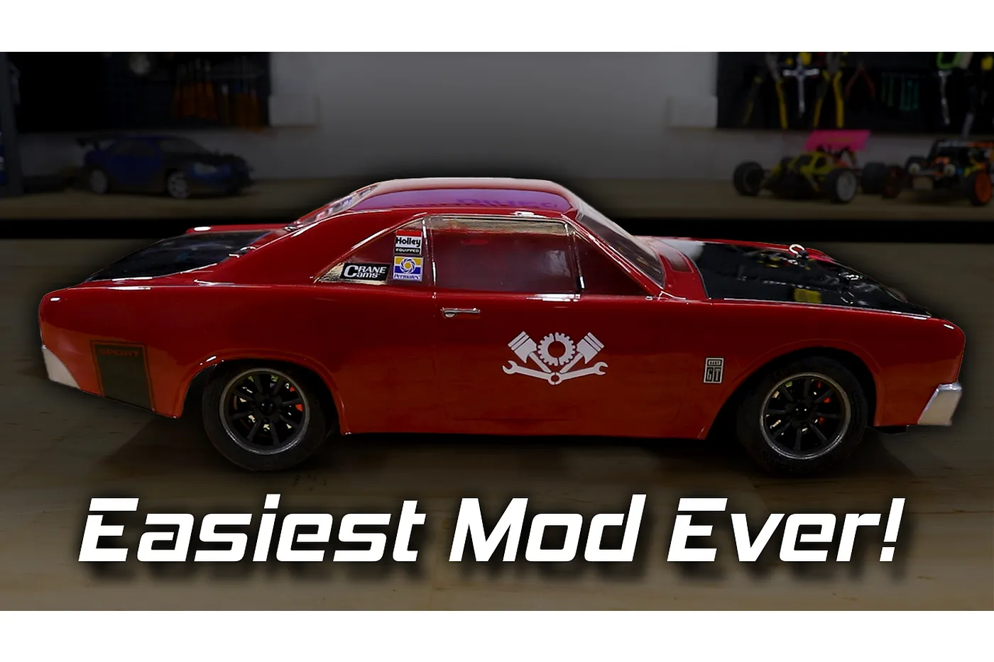 Easiest and fastest RC Car mod ever - a Chrome Paint Pen that is actually shiny chrome!