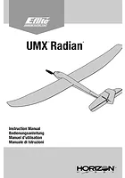 E-Flite RC Plane UMX Radian Glider 730mm BNF Manual
