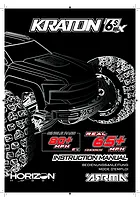 ARRMA Kraton 6S V6 BLX RC Truggy Instruction Manual
