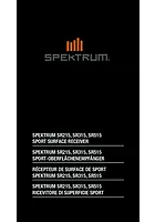 Spektrum SPMSR215, SPMSR315, SPMSR515 Sport Receivers Instruction Manual