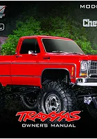 TRX-4 Chevrolet K10 High Trail Edition Manual