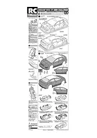 Tamiya 1/10 Subaru WRX STI NBR Challenge Clear Body Shell Manual
