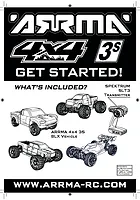 ARRMA GRANITE 4x4 V3 3S BLX RC Monster Truck Manual