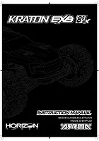 ARRMA KRATON 8S EXB AVC 4X4 RC Monster Speed Truck Manual
