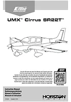 E-Flite 730mm UMX Cirrus SR22T RC Plane BNF Basic Manual