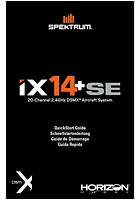Spektrum IX14+ 2.4Ghz 20ch DSMX Transmitter Manual