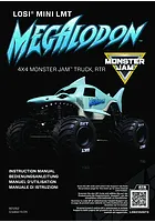 Losi Mini LMT Megalodon 2S 4X4 Monster Jam RC Monster Truck Manual