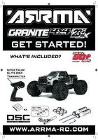 ARRMA Granite 223S RC Monster Truck Instruction Manual