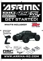 ARRMA Big Rock 223S RC Monster Truck Instruction Manual