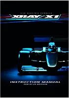 XRAY X1'25 Luxury RC Formula One Car Manual