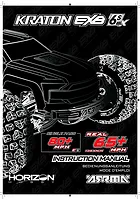 ARRMA Kraton 6S EXB RC Truggy Electric Brushless 4WD 1/8 Scale RTR Instruction Manual