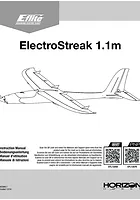 E-Flite 1.1m ElectroStreak BNF Basic RC Plane Instruction Manual