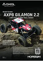 Axial AXP8 Gilamon 2.2 RC Rock Crawler Instruction Manual