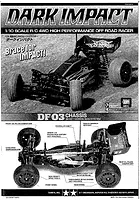 Tamiya DF-03 Dark Impact RC Buggy Manual
