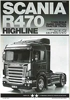 Tamiya Scania R470 Highline RC Truck Manual