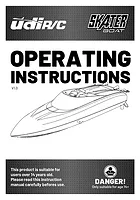 UDI UDI034 Skater Manual