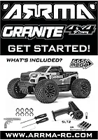 ARRMA GRANITE Mega 665 RC Monster Truck Manual
