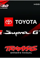 Traxxas Toyota GR Supra GT4 BL-2S RC Car Manual