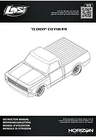Losi 1972 Chevy Pickup Truck V100 AWD RTR Manual