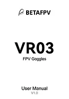 BetaFPV VR02 FPV Goggles Manual