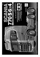 56368 Tamiya Scania 770 S 6x4 RC Semi Truck Manual