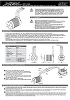 MST XBL 2500Kv Brushless Motor Manual