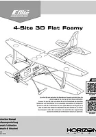 E-Flite 4-site 3D FF 800mm Instruction Manual