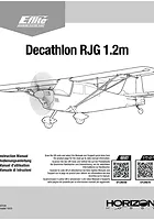 E-Flite Decathlon RJG RC Plane Instruction Manual
