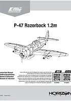 E-Flite P-47 Razorback RC Plane Instruction Manual