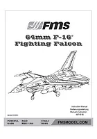 FMS F-16 Fighting Falcon 740mm PNP Manual