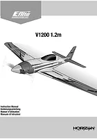 E-Flite V1200 RC Plane 1.2m Instruction Manual