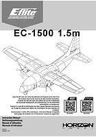 E-flite EC-1500 Twin 1.5m BNF Instruction Manual