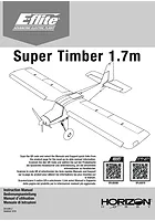 E-Flite Super Timber RC Plane Instruction Manual
