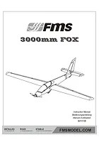 FMS RC Plane Fox Aerobatic 3m Glider Manual