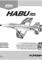 E-Flite RC Plane Habu STS Twin Blade 1.0m 70mm EDF Jet Instruction Manual